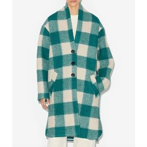 Isabel Marant Étoile Gabriel Coat [Green, 38, Excellent]